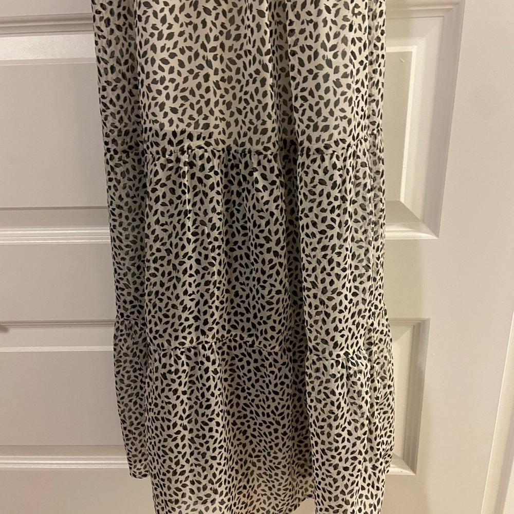 Abercrombie & Fitch tiered maxi dress - XXSP EUC - Picture 3 of 7